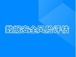 数据安全风险评估