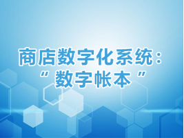 商店数字化系统：“数字帐本”