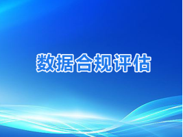 数据合规评估